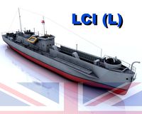 LCI (L) - Landing Craft Infantry, Large (Version 1 British)