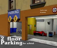 SCHOOL 2floor Parking