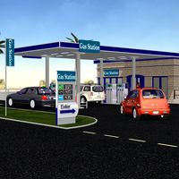 VP Gas Station (for Poser) - Extended License