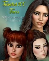 Twizted 100 Faces for Genesis 8 Female
