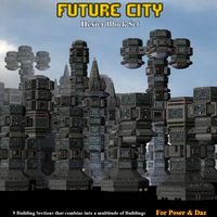 Future City Hexier Blocks - Extended License