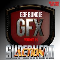 SuperHero Action Bundle for G3F