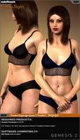 Paradise Lingerie for Genesis 2 Female(s)
