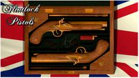 Flintlock Pistol and case