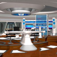 Starship Bridge XI (for Poser)