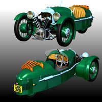 MORGAN 3-WHEELER 1911-1939 ( for POSER )