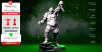 Orc The Executioner 3D Printing Figurine | Assembly