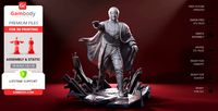 Magneto 3D Printing Figurine | Assembly