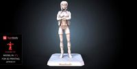 Major Kusanagi 3D Printing Figurine | Assembly