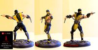 Scorpion Mortal Kombat 3D Print Model | Static Figure
