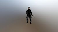 Grey Camo Police SWAT Animations