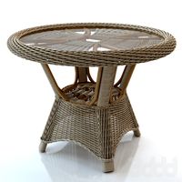Table rattan