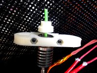 J Head Mounting Plate - Bico Inox (Steel hotend) by thiagopeixoto16