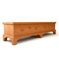 Cedar or Blanket Chest 3D Model