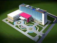 Architecture 166 3D Model