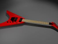 Electric Guitar 3D Model