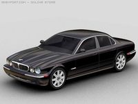 Jaguar xj8 2004 3D Model