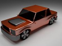 Download free Simple car 3D Model