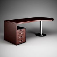 CGAxis Office Desk 10 3D Model