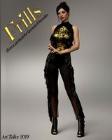 Frills dForce suit for Genesis 8 Females