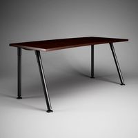 CGAxis Office Desk 14 3D Model