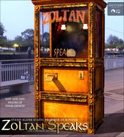Zoltan Speaks Arcade Fortune Teller Machine