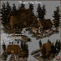 Medieval Pig Farm - Extended License