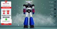 Grendizer 3D Printing Model | Assembly + Action