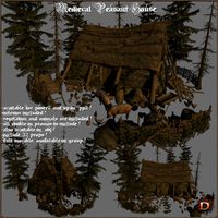 Medieval Peasant House - Extended License