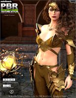 OOT PBR Texture Styles for Knight Priestess