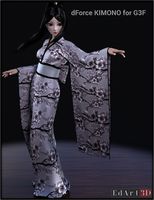 dForce Kimono for G3F