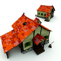 Bonehollow Creepy Farmhouse for Shade
