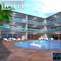 Mediterranean Hotel Part One for Poser