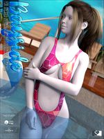 Bayside for Japanese Swimsuit for Genesis 8 Females