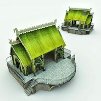 Elven Village Blacksmith for Shade