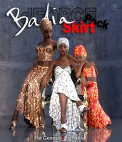 dForce-Badia Skirt Pack For Genesis 8 Females