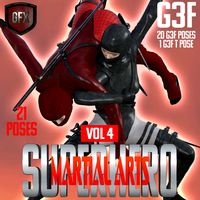 SuperHero Martial Arts for G3F Volume 4