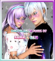 PastelGoth Makeup for Nana and Ren