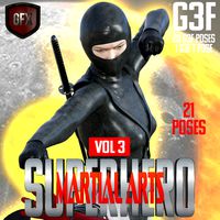 SuperHero Martial Arts for G3F Volume 3