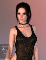X-Fashion Legend Leather Bodysuit for Genesis 8 Female(s)
