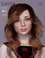 TDT-Loreta for Genesis 8 Female