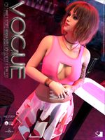 Vogue for JMR dForce Ariadna Dress for Genesis 8 Females