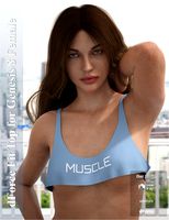 dForce Fit Top for Genesis 8 Female