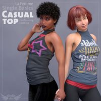 Single Basics - Casual Top for La Femme
