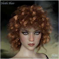 Prae-Neith Hair For G3 G8 Daz