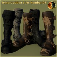 Texture addon 1 for Number 03