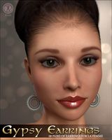 Gypsy Earrings La Femme Poser Figure