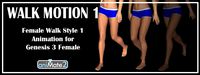Walk Motion 1 for G3F