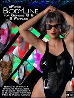 dForce BodyLine for Genesis 8 and 3 Females