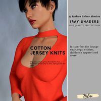 Cotton Knits Iray Shaders- Merchant Resource